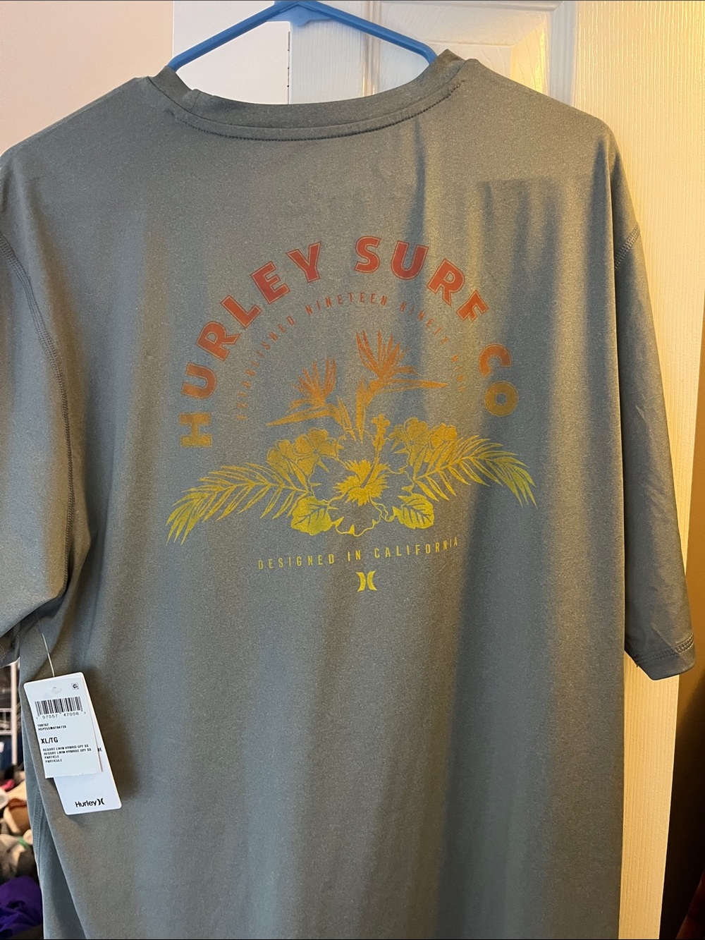 Hurley men’s XL UPF50